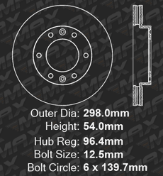 Front Brake Rotors
