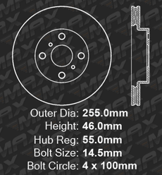 Front Brake Rotors