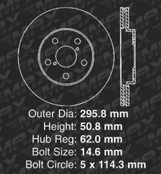 Front Brake Rotors