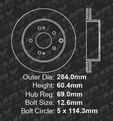 Rear Brake Rotors
