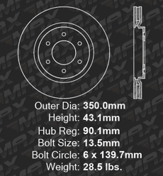 Front Brake Rotors