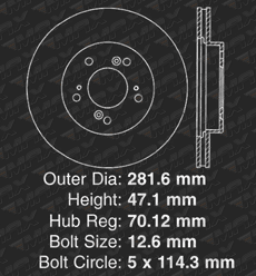 Front Brake Rotors