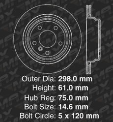 Rear Brake Rotors