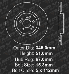 Front Brake Rotors