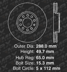 Front Brake Rotors