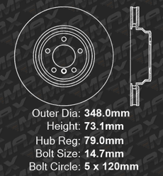 Front Brake Rotors