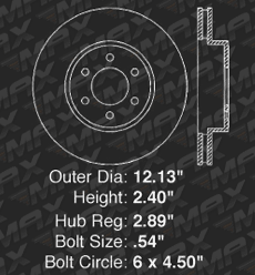 Front Brake Rotors
