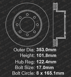 Front Brake Rotors