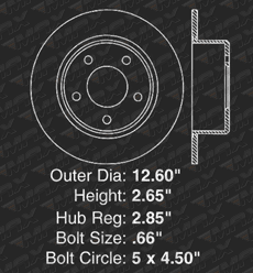 Rear Brake Rotors