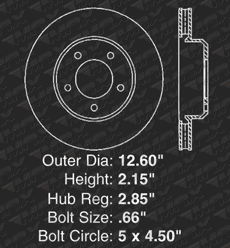 Front Brake Rotors