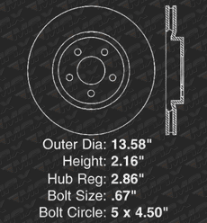 Front Brake Rotors