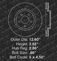 Rear Brake Rotors