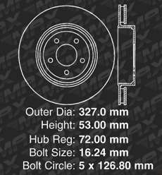 Front Brake Rotors