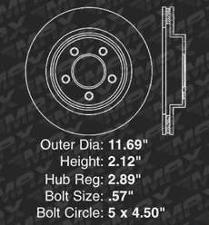 Front Brake Rotors