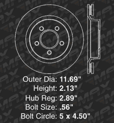 Front Brake Rotors