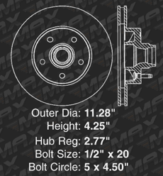 Front Brake Rotors