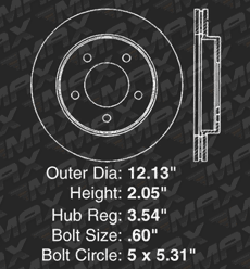 Front Brake Rotors