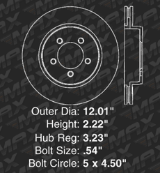 Front Brake Rotors