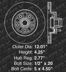 Front Brake Rotors