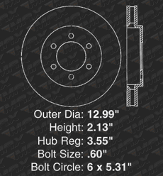 Front Brake Rotors