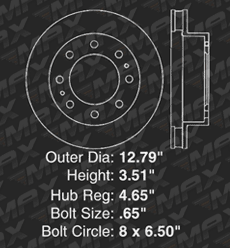 Front Brake Rotors