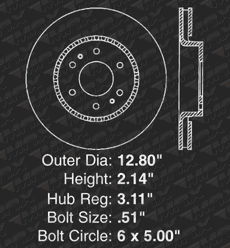 Front Brake Rotors