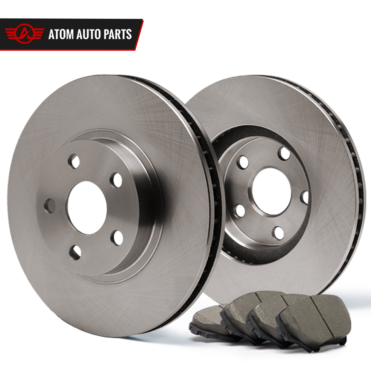2012 2013 Fit Dodge Journey OE Replacement Rotors Ceramic Pads F See Desc.