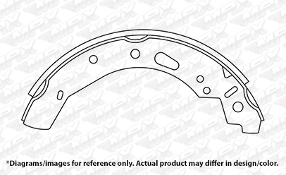 Max Premium Break Shoes REAR SHOES DS927952