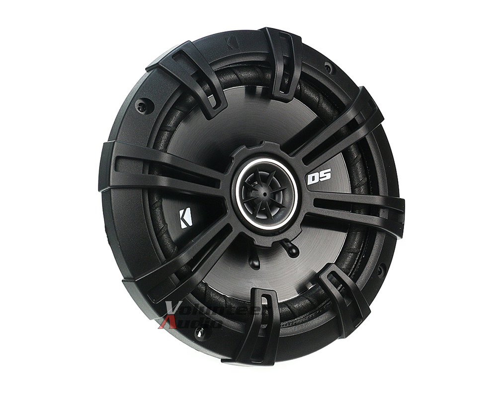 Kicker DSC650 6.5" Speakers + 1 Pair Front / Rear Speaker Adapters For