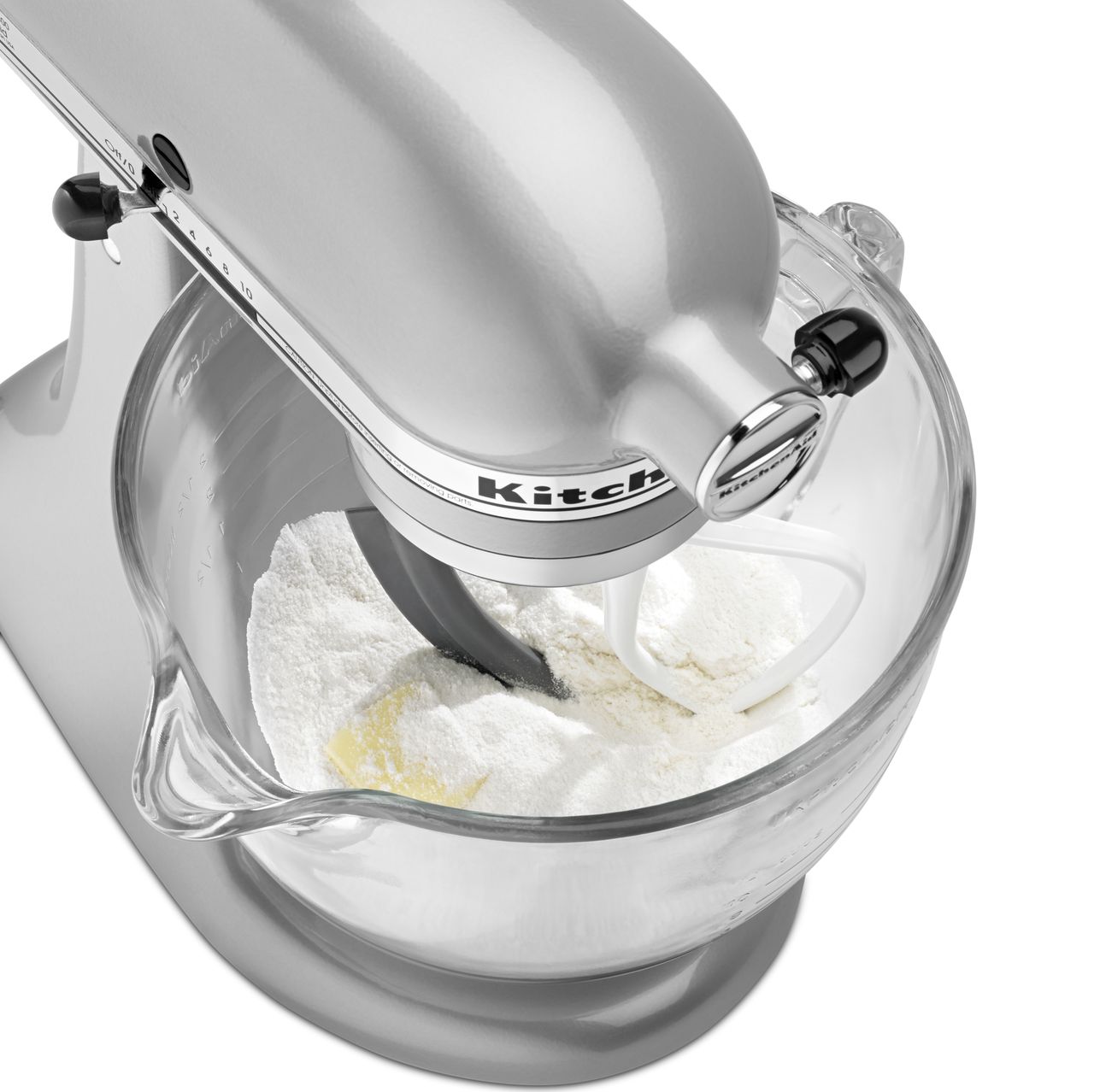 KitchenAid5QuartTiltHeadStandMixerwithGlassBowlampFlexEdge KitchenAid5QuartTiltHeadStandMixerwithGlassBowlampFlexEdge