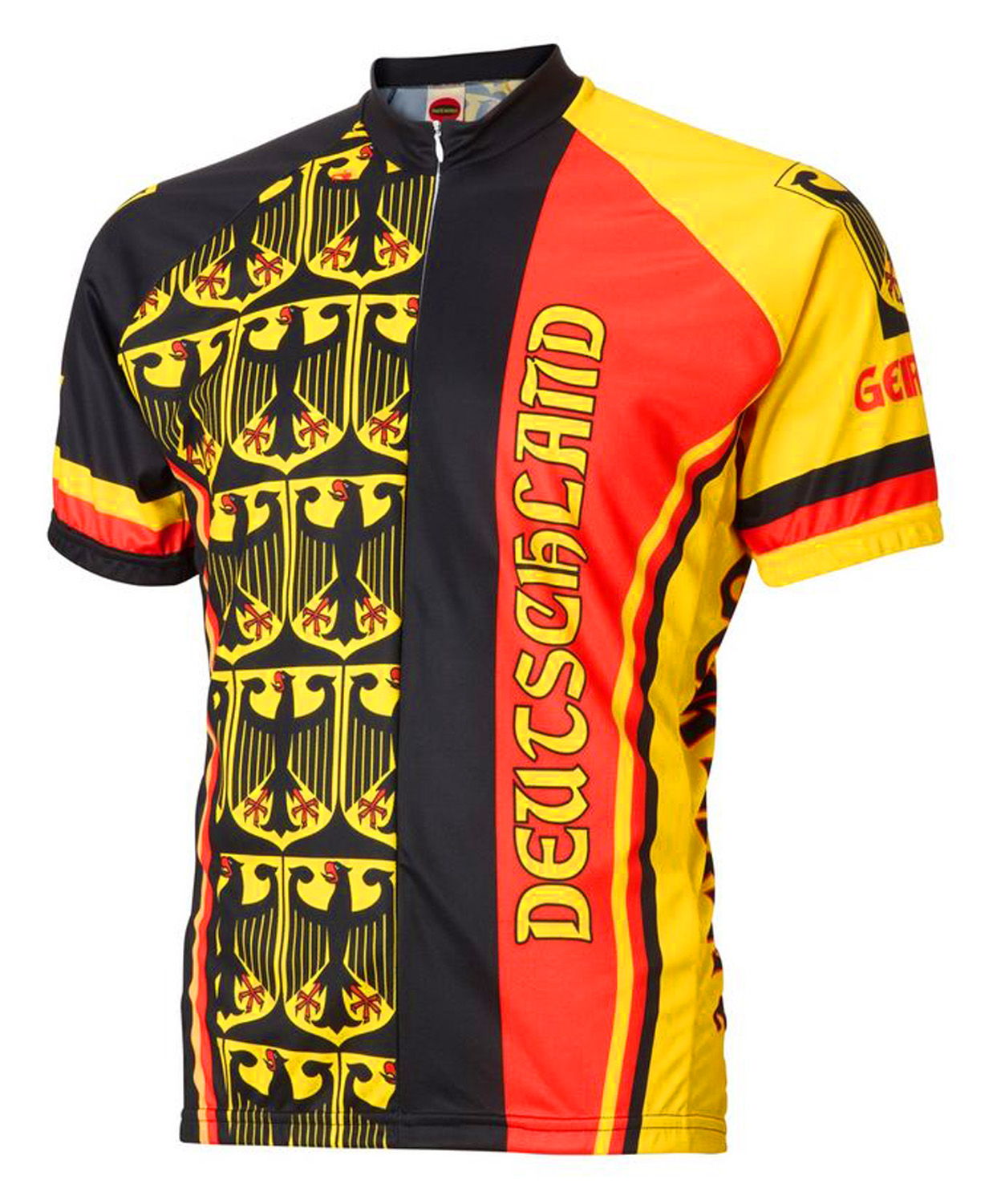 World Jerseys Deutschland Germany Cycling jersey Men's bike bicycle german