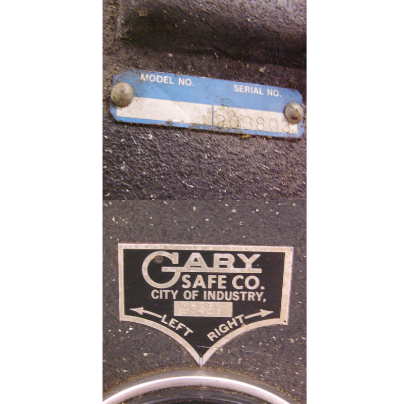Heavy Duty Gary Safe Co. 9745 Industrial Grade Pry Resistant Double