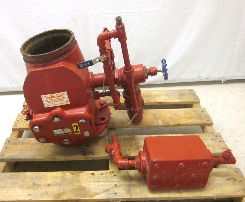 Viking J1 8" 175PSI Alarm Valve + C1 Retard Chamber Flanged eBay