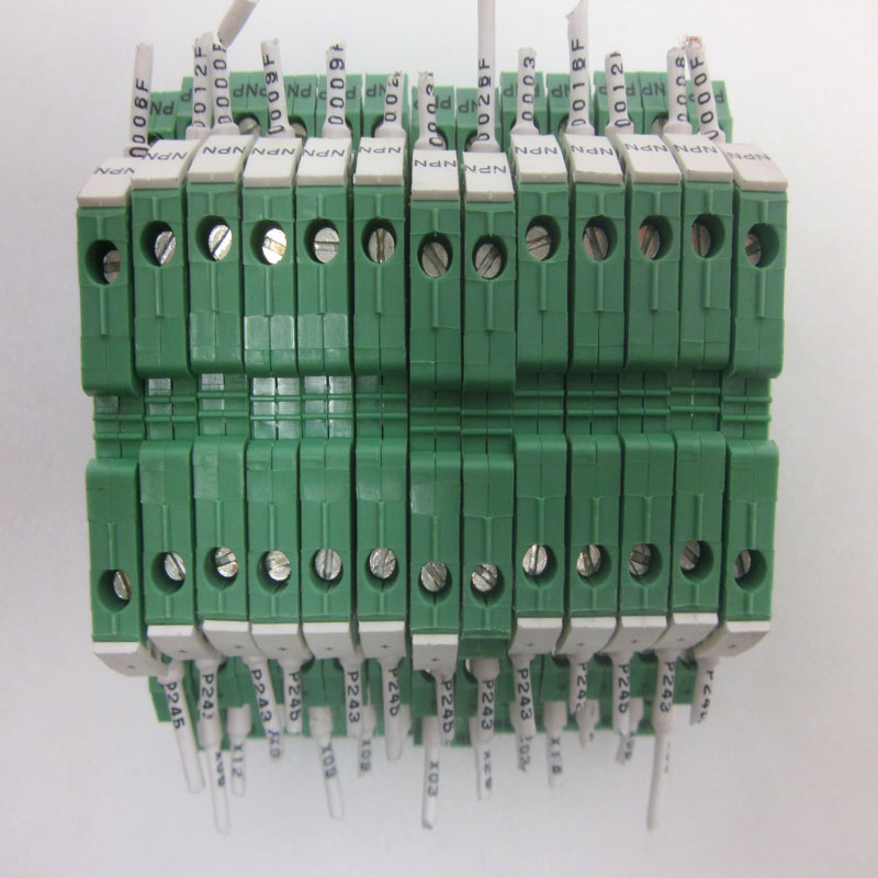 Lot of 13 Phoenix Contact Type DEK 1.5 Terminal Block Relay 24VDC 0.2A
