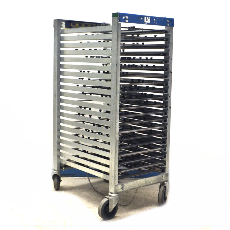 ESDSafe Welded Rolling Cart Bliss Industries PC/PCB Board Handling 20