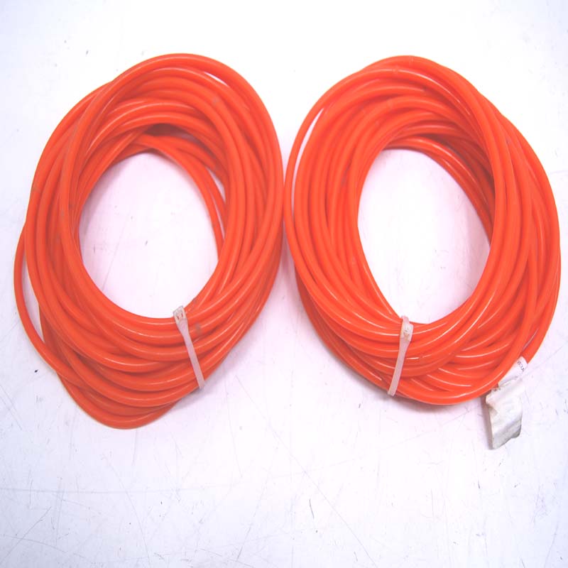 NEW 50 Orange 83A Durometer Endless Round ORing Drive Belts 1/4" x 20