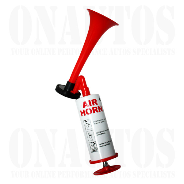 Hand Held AIR Horn Pump Action Type Requires NO GAS Great FOR