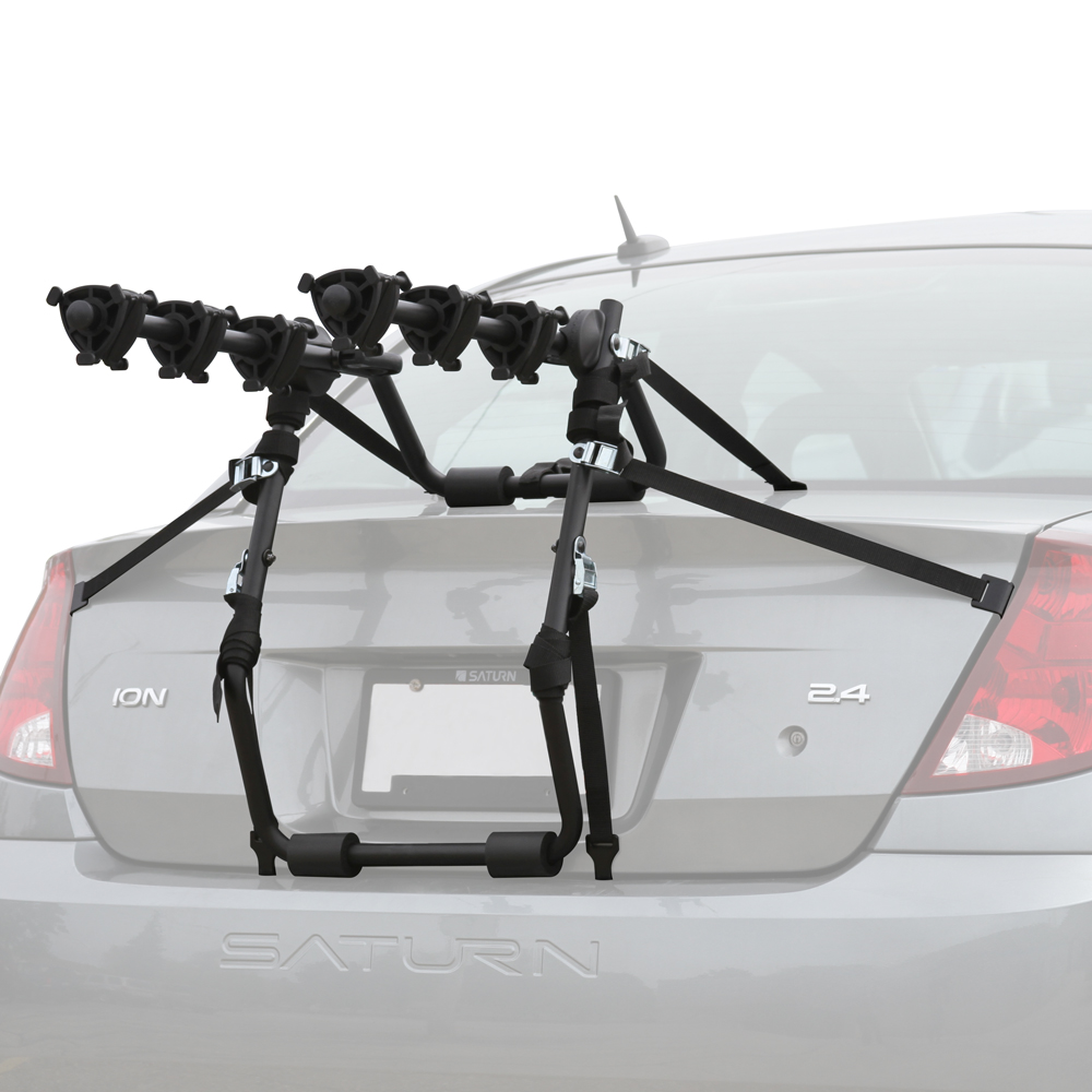 3 BIKE TRUNK MOUNT SUV BIKE CARRIER RACK CAR BICYCLE RACKS 3 BIKE TRUNK MOUNT SUV BIKE CARRIER RACK CAR BICYCLE RACKS