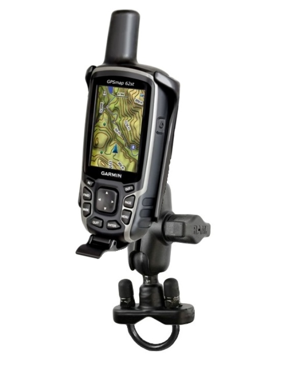 Short Arm Handlebar Rail Mount Kit for Gps Garmin GPSMAP 62st 62stc 64