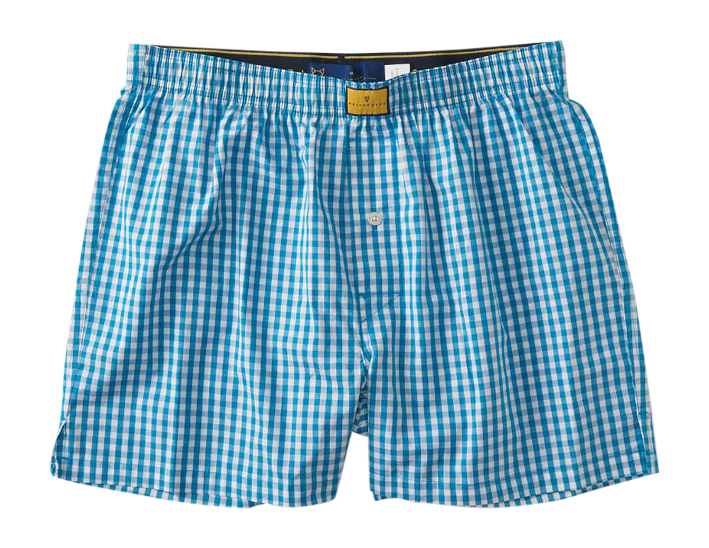 aeropostale mens prince & fox gingham woven boxer shorts underwear