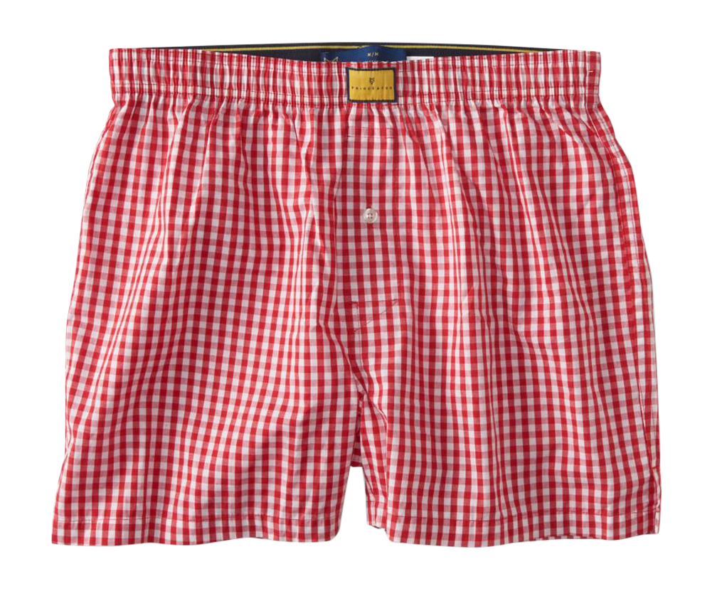 aeropostale mens prince & fox gingham woven boxer shorts underwear