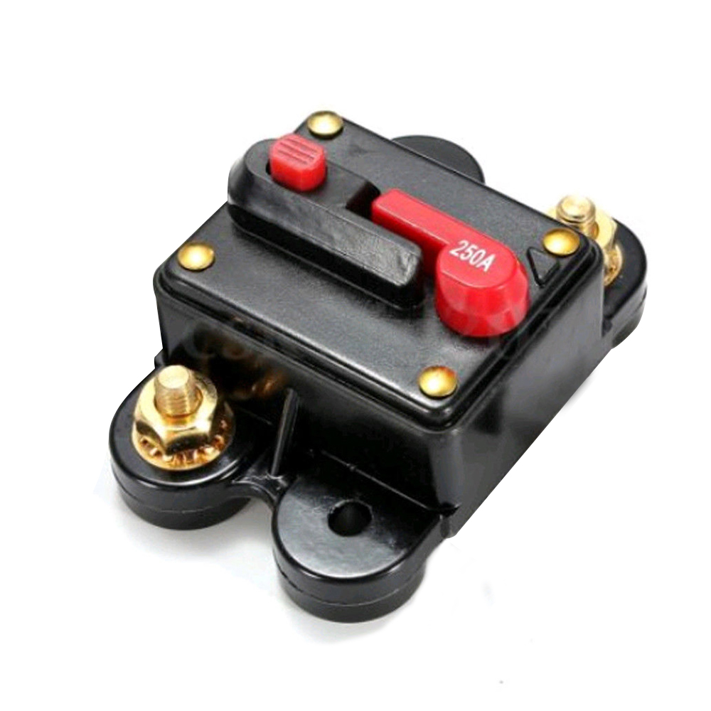 Solar System Waterproof Circuit Breaker Reset Inline Fuse Inverter DC