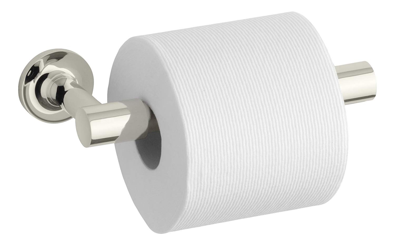 Kohler K14377SN Purist® Pivoting Toilet Tissue Holder, Polished