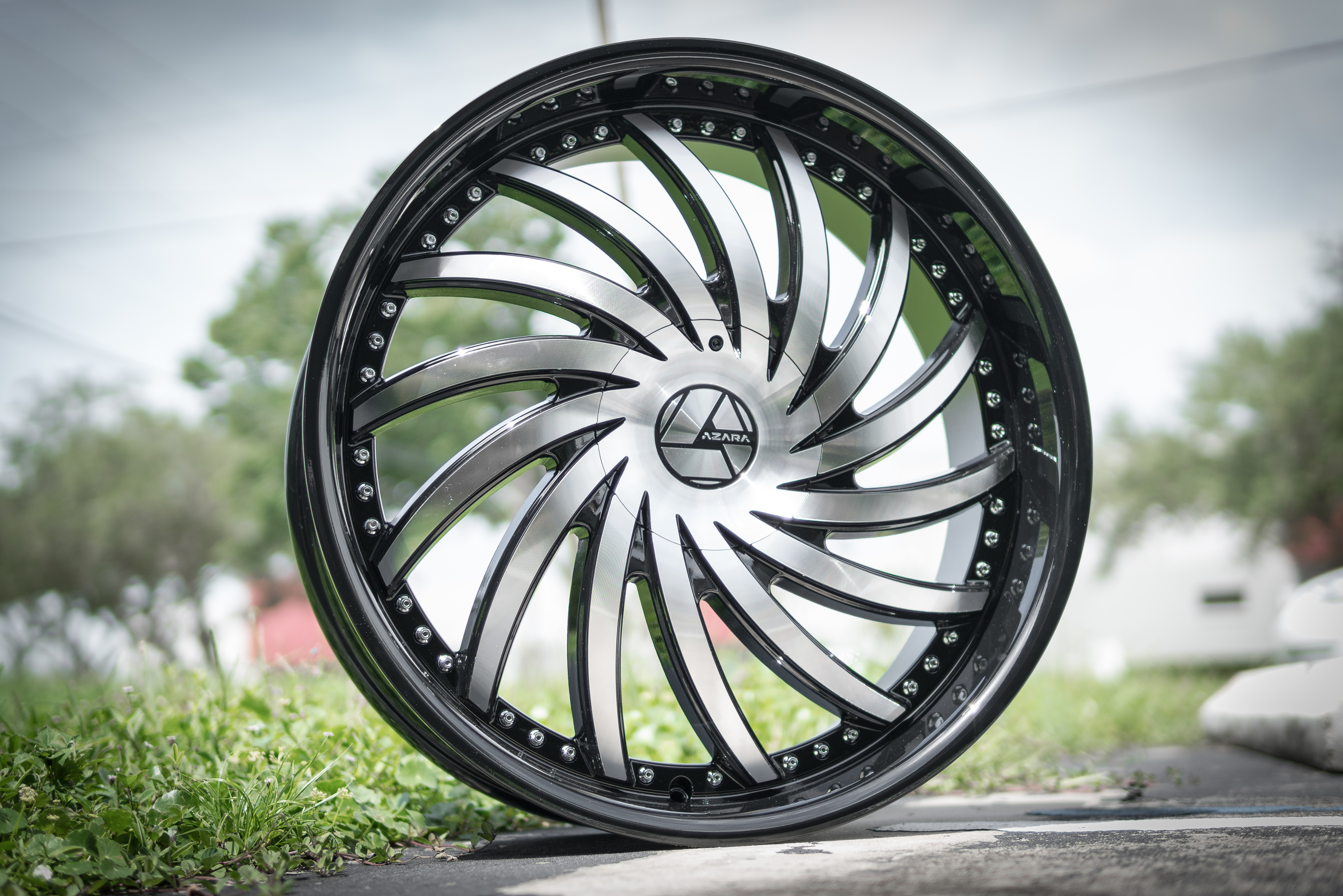 18x8 5x114 3 5x1 35 74 1 Azara Aza 508 Chrome Wheels