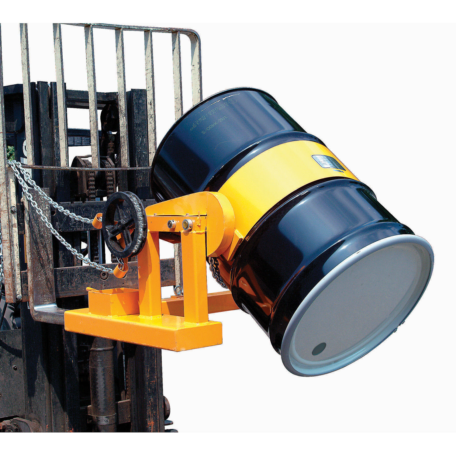 1500 Lb. Capacity Forklift Tilting Drum Dumper eBay