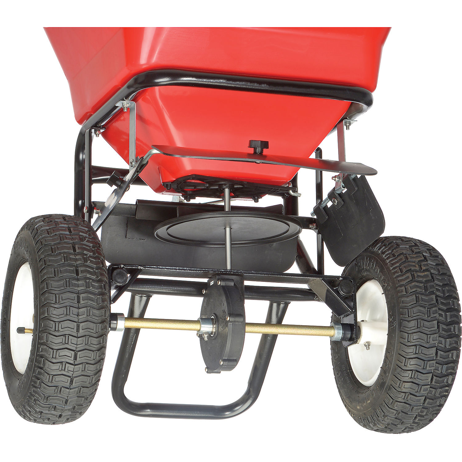 Buyers Products Groundskeeper Walk Behind Spreader, 100 Lb. Capacity