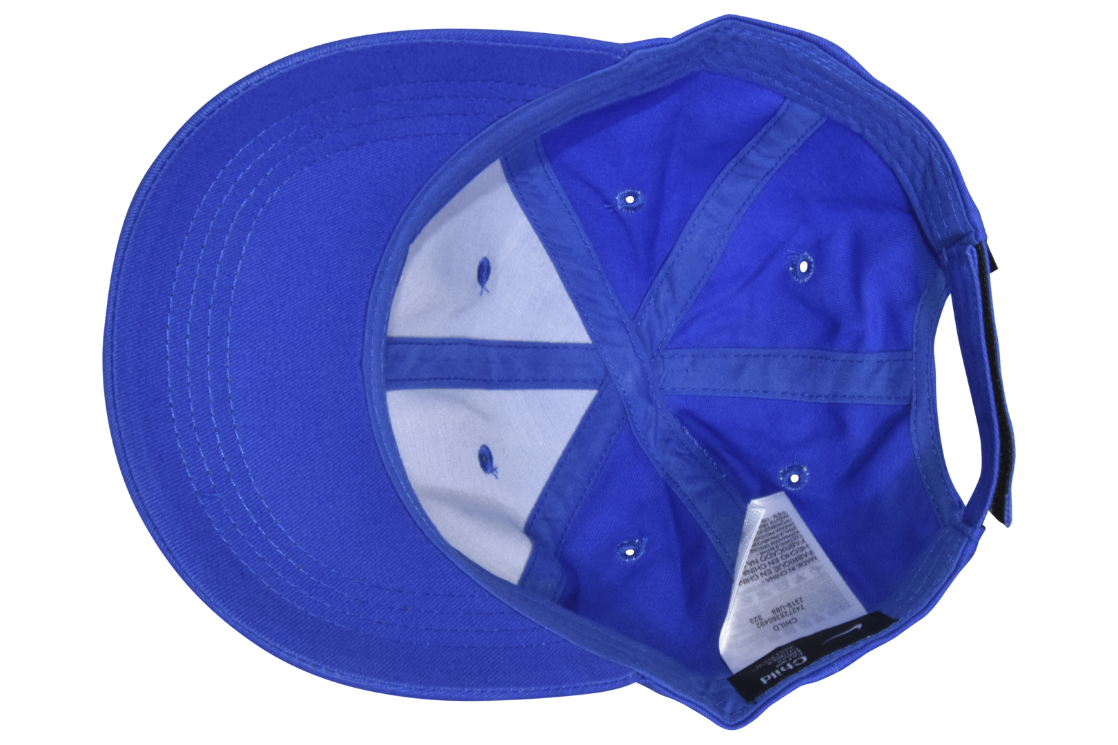 Nike Youth's Embroidered Swoosh Logo Cotton Baseball Cap Sz: 4/7 - Picture 10 of 20