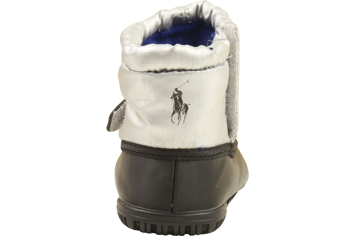 Polo Ralph Lauren Boots Whistler Infant Boy's Silver Shoes - Picture 25 of 35