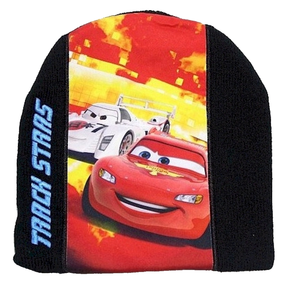Disney Pixar's Cars 2 Boy's "Track Stars" Beanie Hat & Gloves Set Sz. 4-7 - Picture 4 of 9