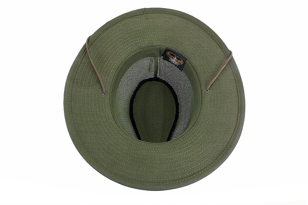 Henschel Men's Packable Aussie Breezer Green Safari Hat